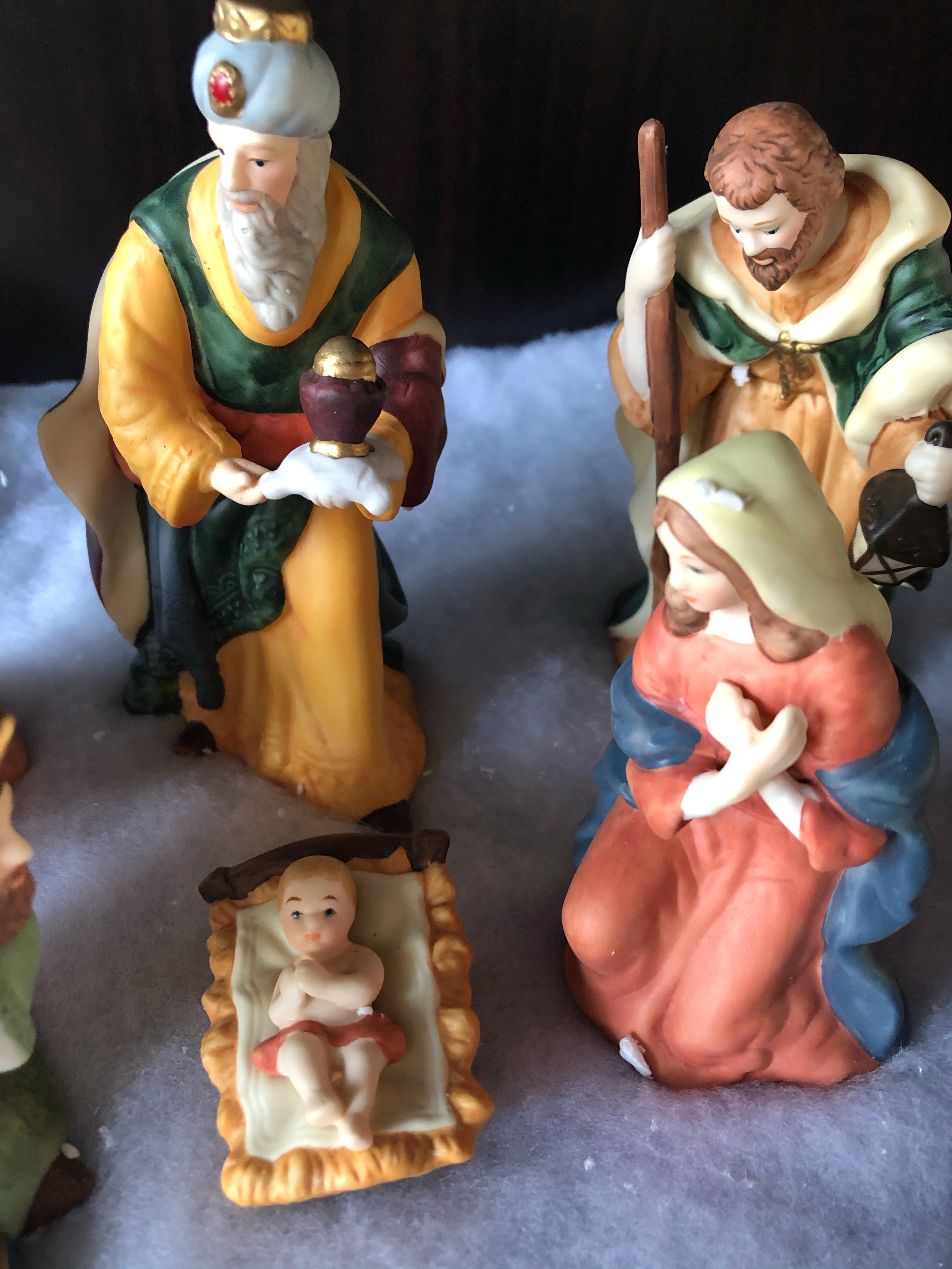 Lenox 9 Piece Nativity Scene Set