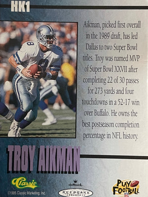 Troy Aikman NFL Ornament