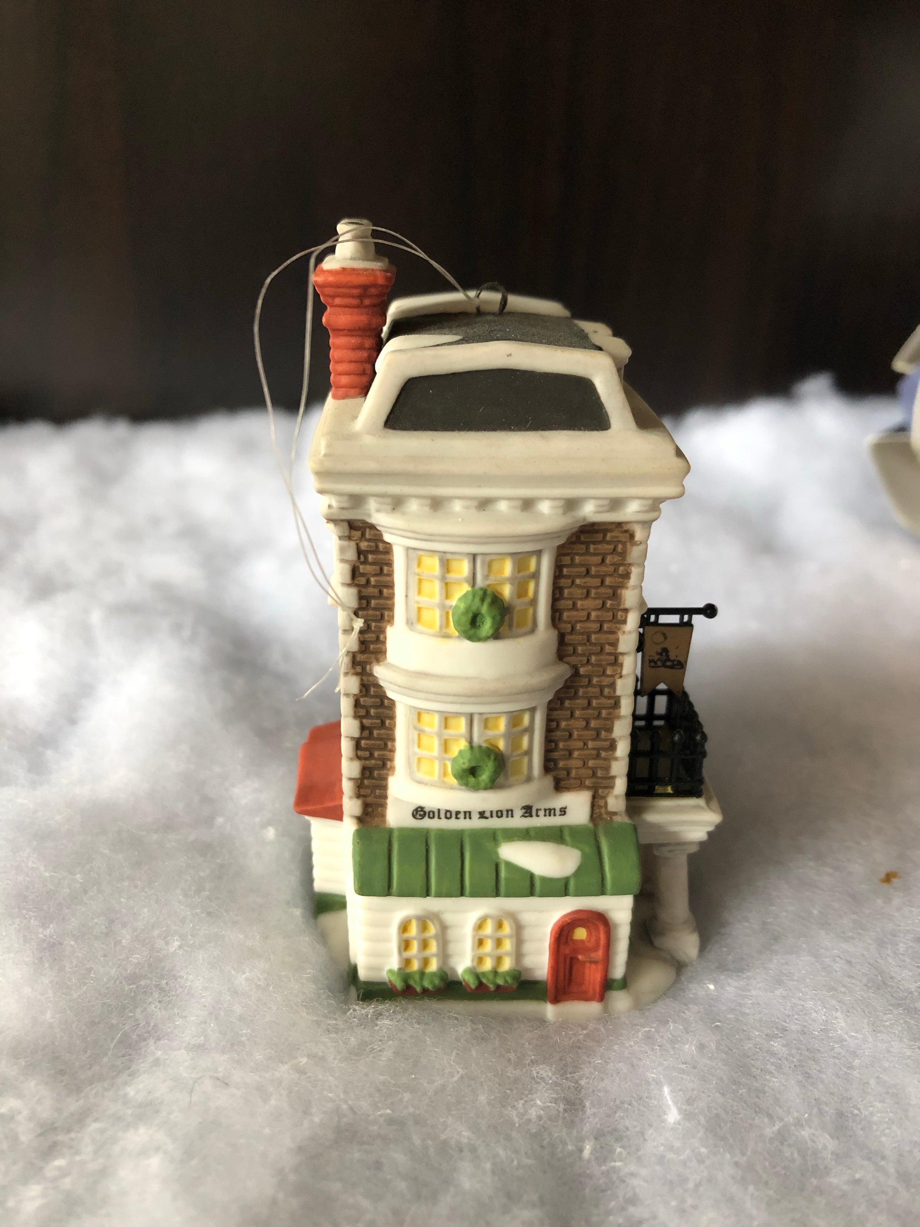 The Crown & Cricket Inn Ornament