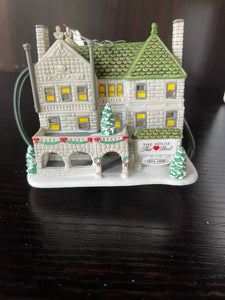 The First House That Love Built Ornament