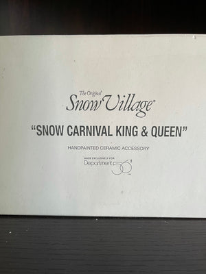 Snow Carnival King & Queen