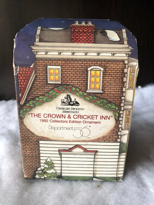 The Crown & Cricket Inn Ornament