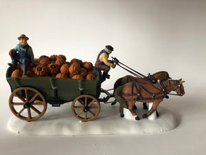 Harvest Pumpkin Wagon