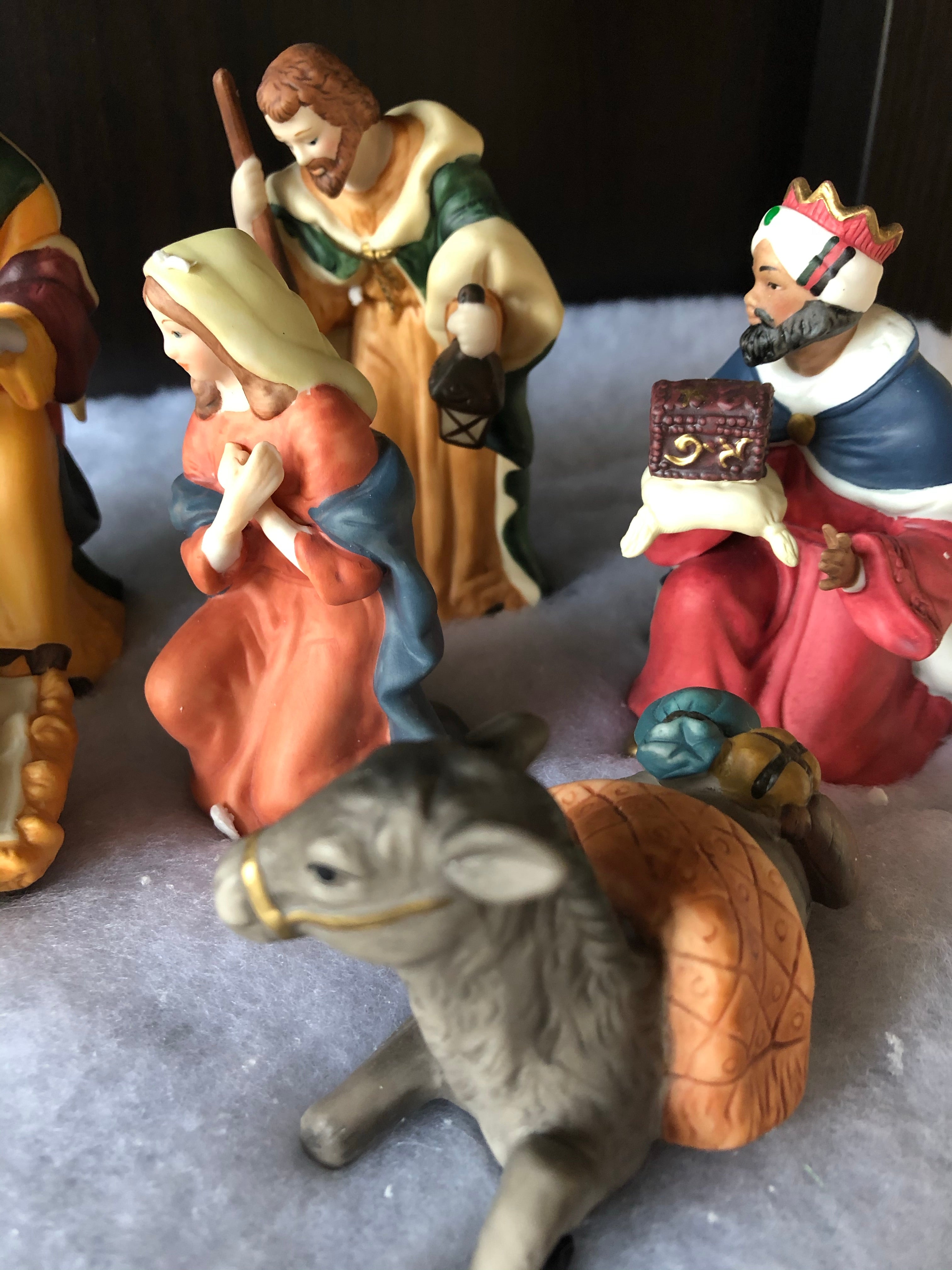 Lenox 9 Piece Nativity Scene Set