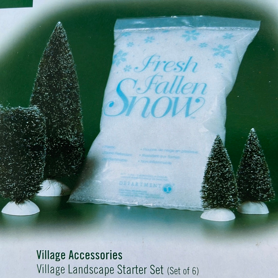 Village Landscape Starter Set (Set of 6)