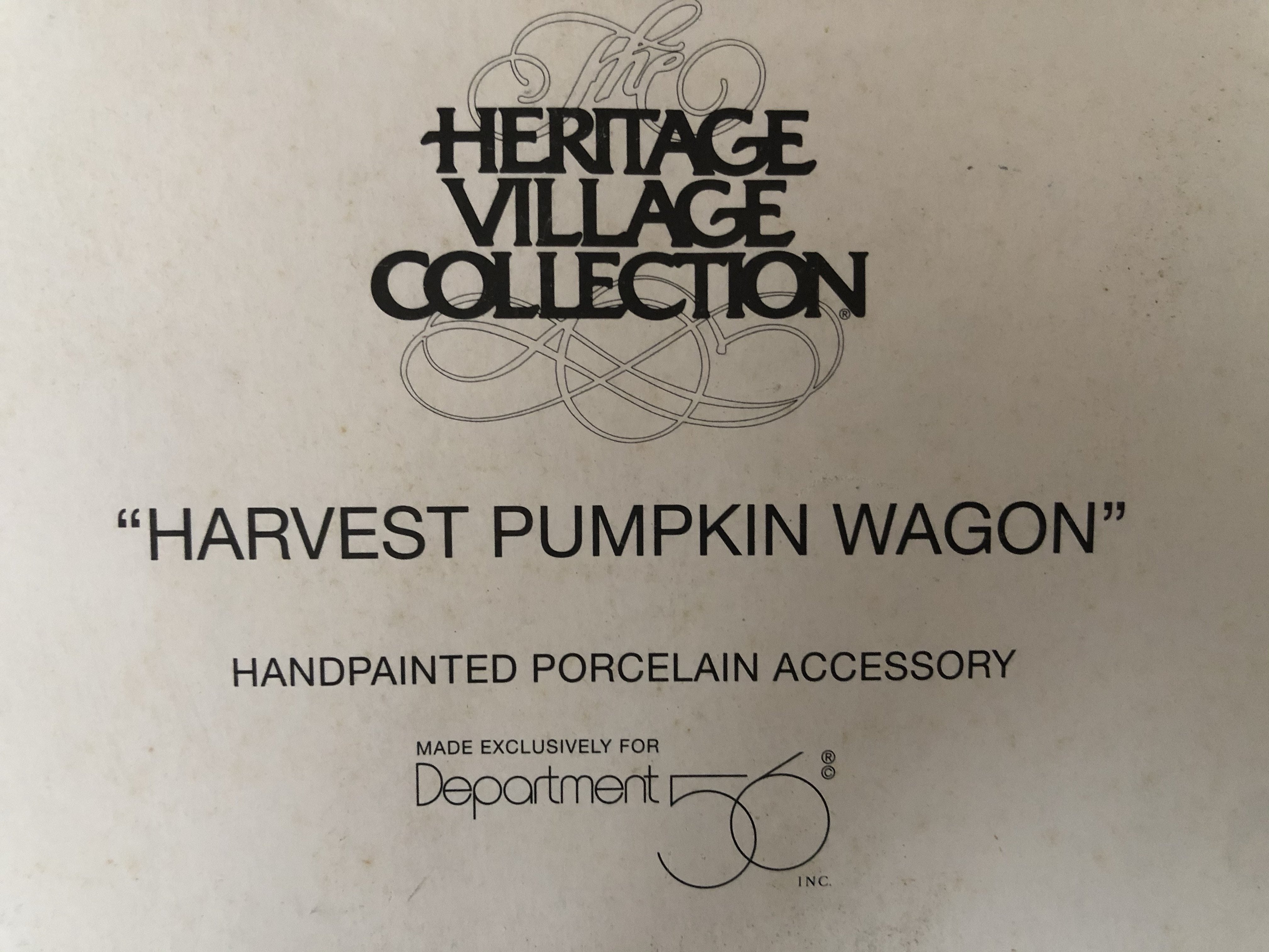 Harvest Pumpkin Wagon