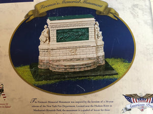 Firemen's Memorial Monument-New!