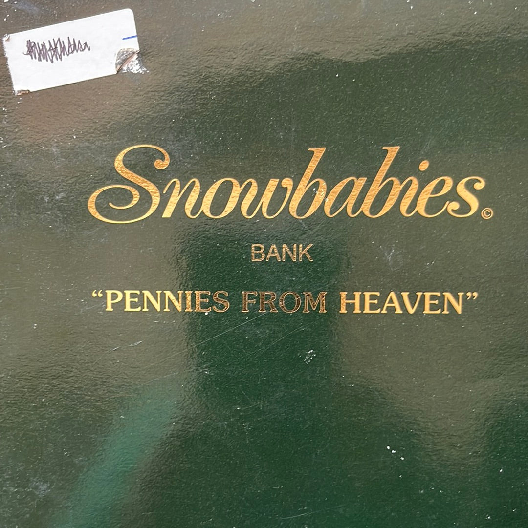 Snowbabies Bank "Pennies From Heaven"