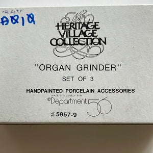 Organ Grinder (Set of 3)
