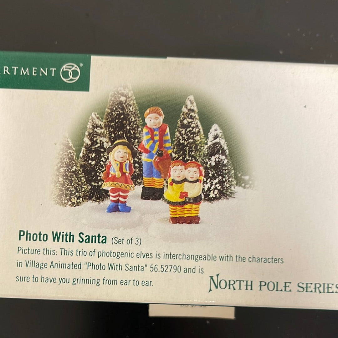 Photo With Santa (Set of 3)