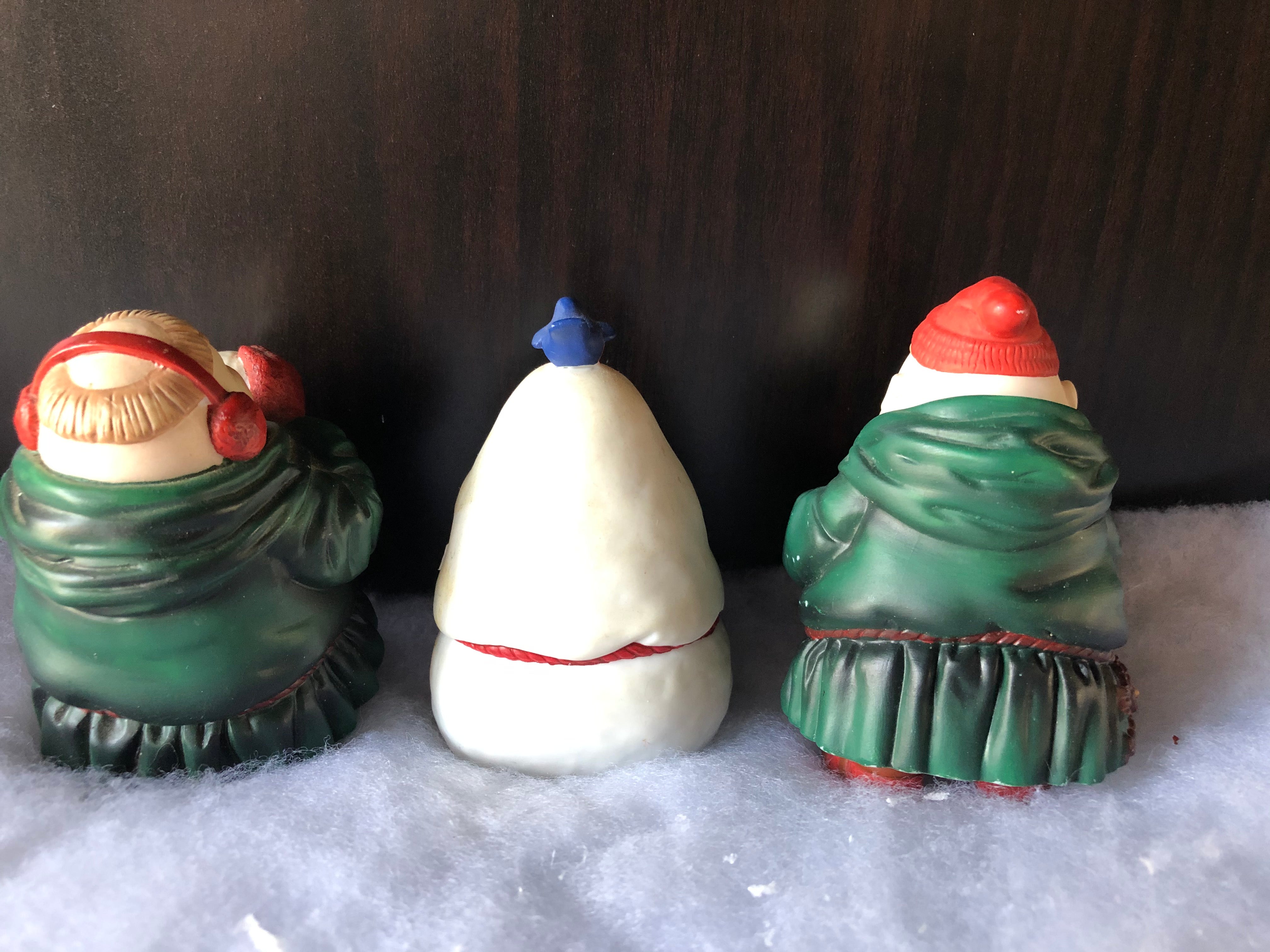 Seymore, Seigfried and the Snowman (Set of 3)