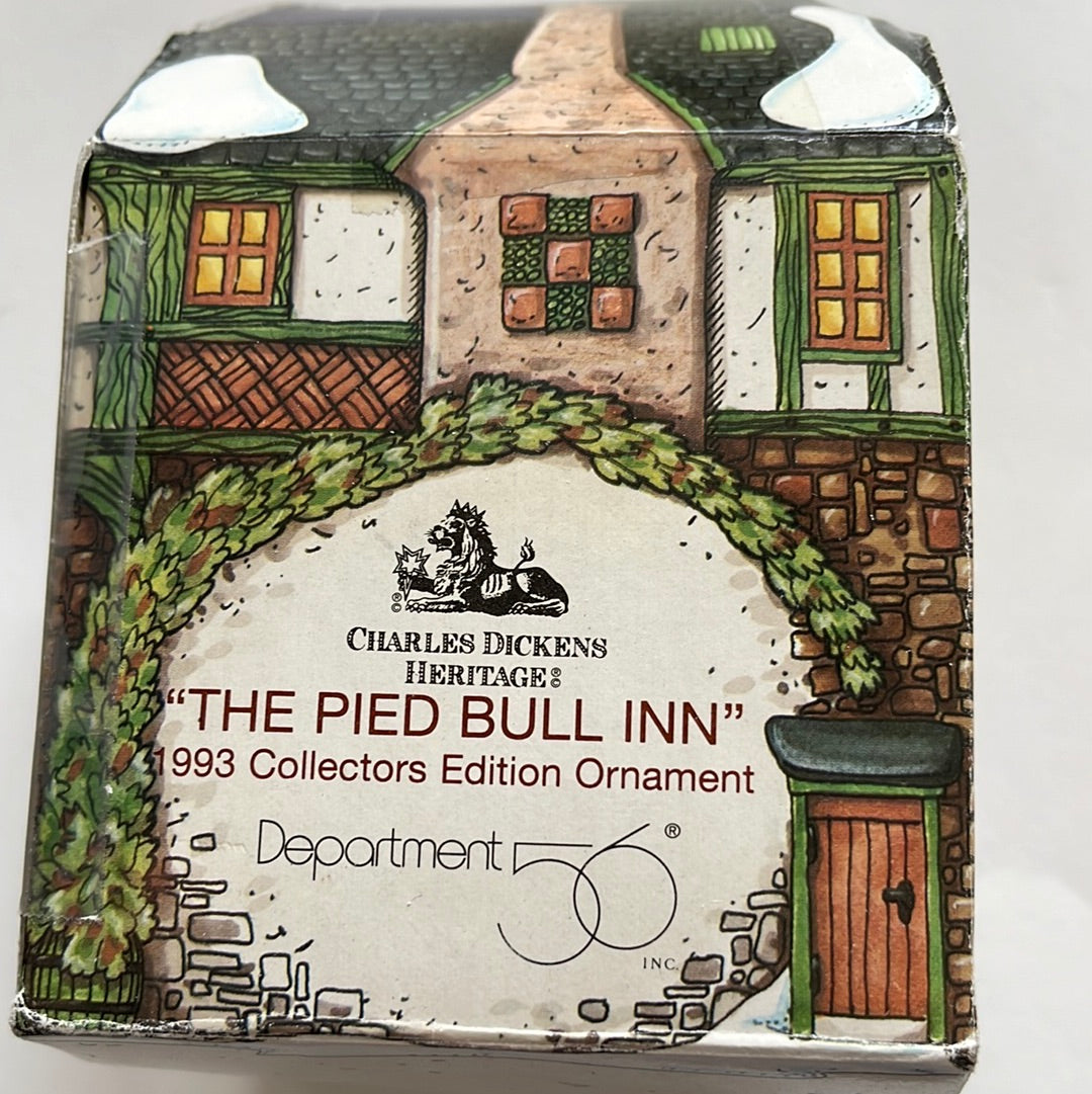 The Pied Bull Inn Classic Ornament